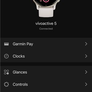 Garmin Black Smartwatch with Advanced Features